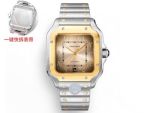 THB Factory Cartier Santos Middle East Version Tape Gold Steel Case Diameter 39.8mm watch